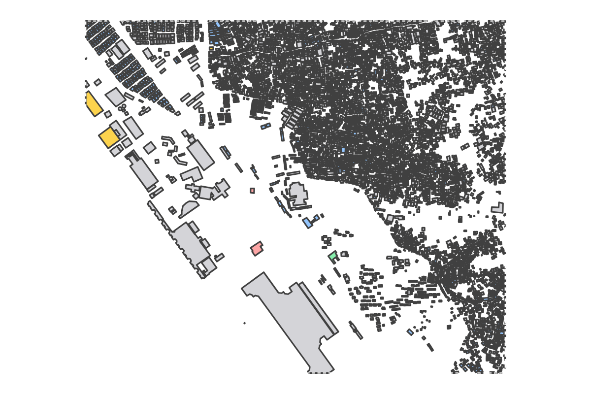 CAAB Colony, Dhaka - Free site DWG and analysis