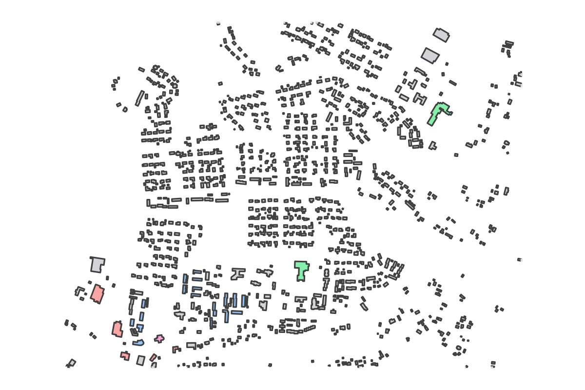 Program breakdown map