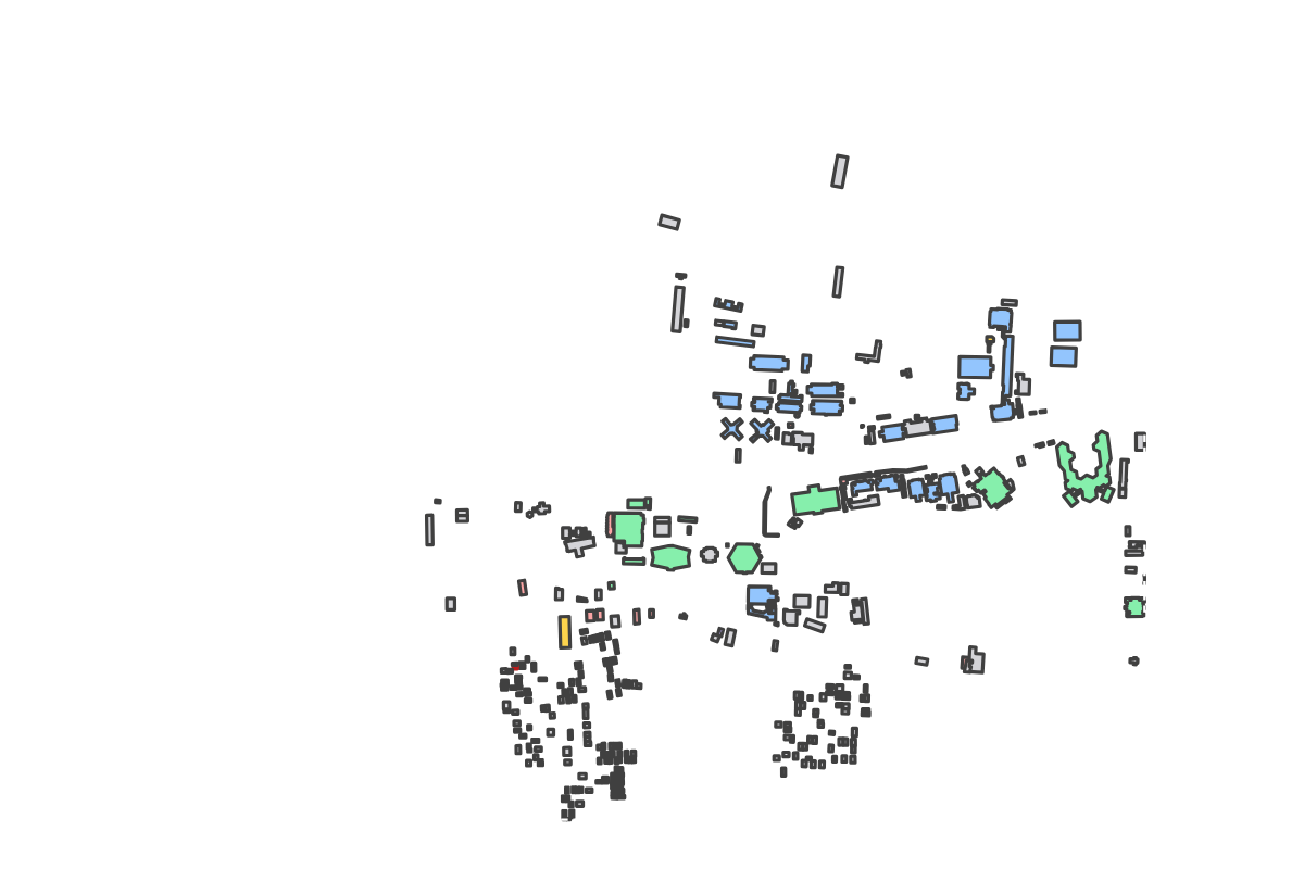 Program breakdown map