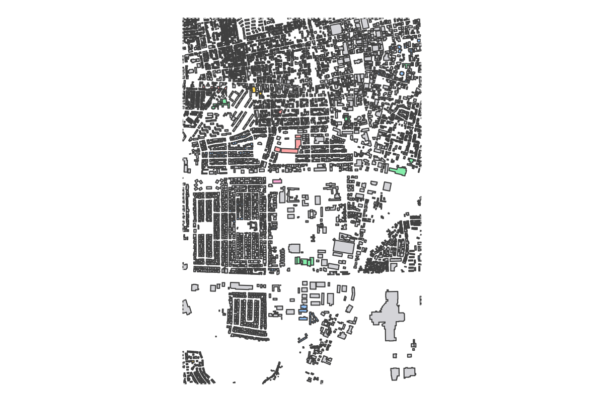 Program breakdown map