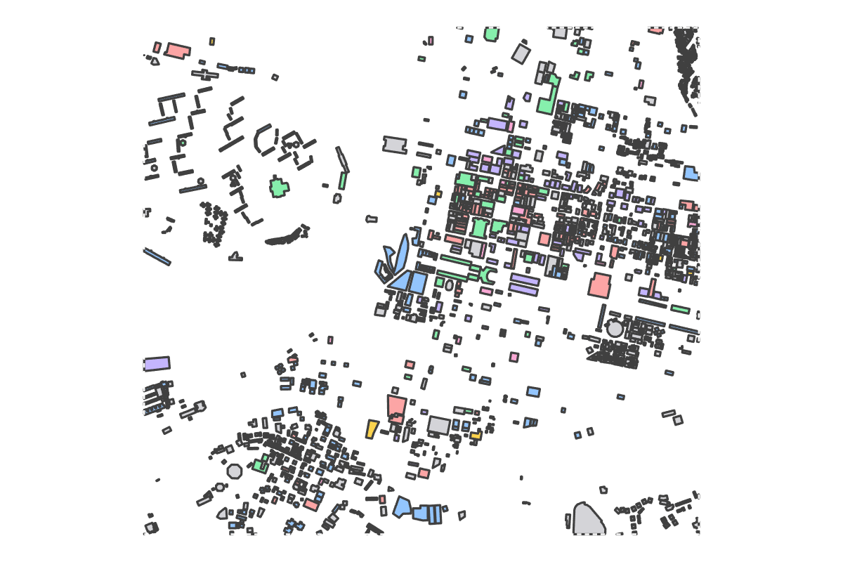 Program breakdown map