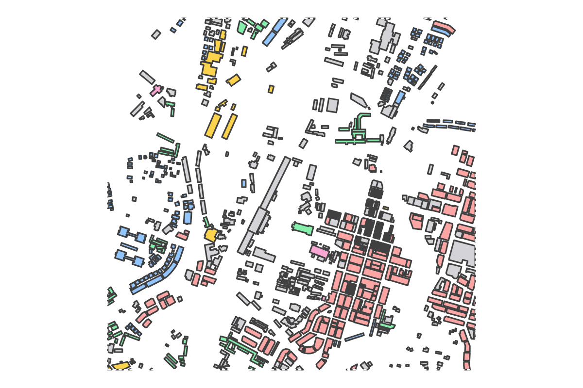 Program breakdown map