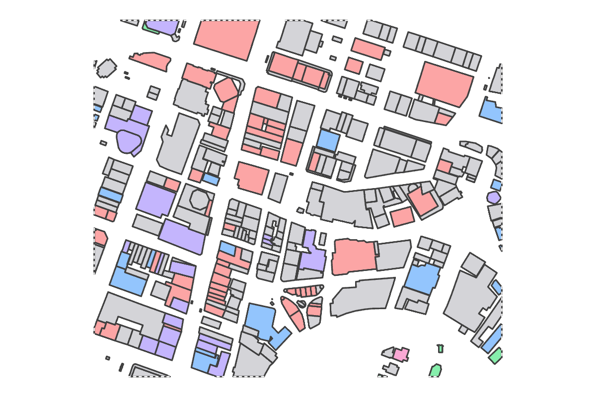 Program breakdown map