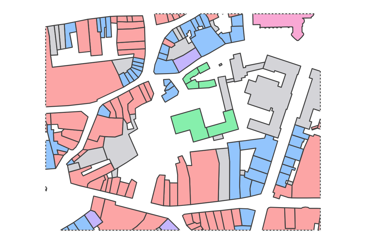 Program breakdown map