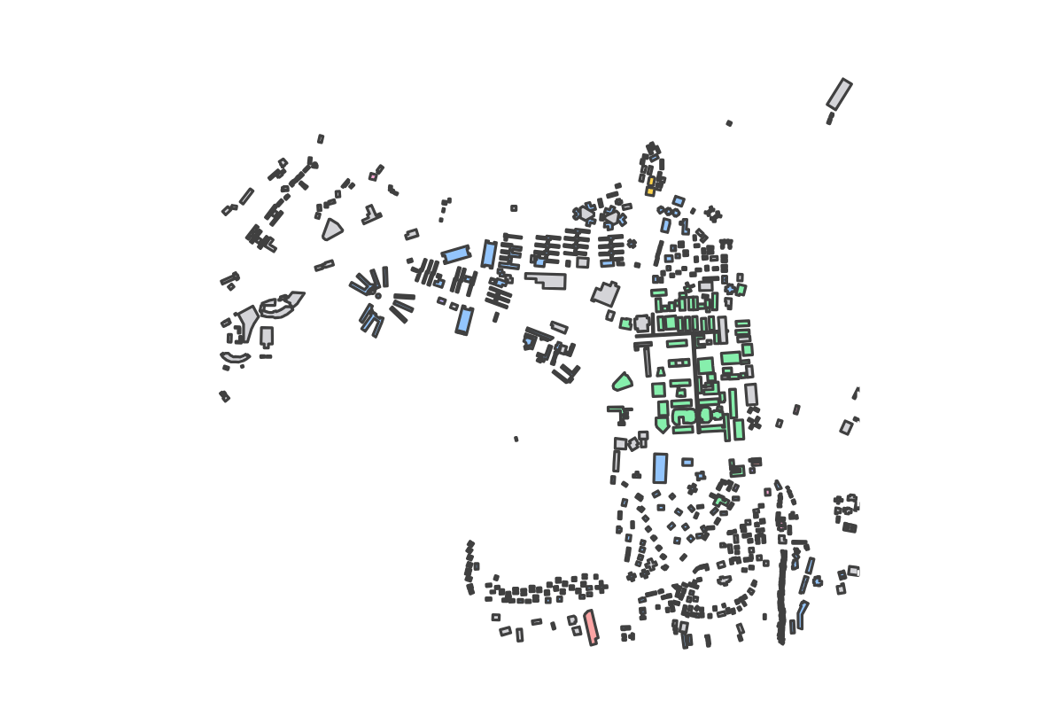 Program breakdown map