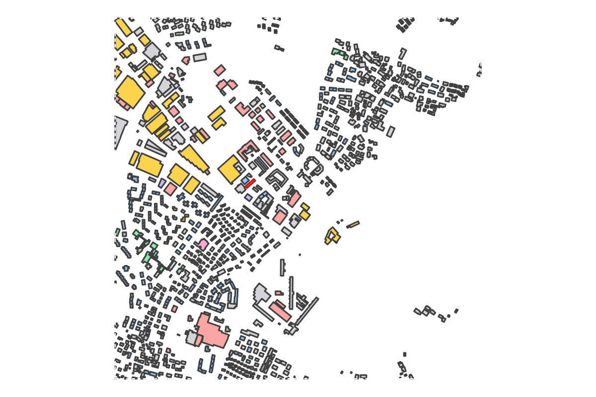 Program breakdown map
