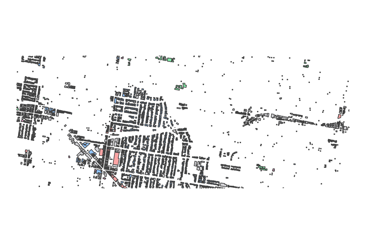 Program breakdown map
