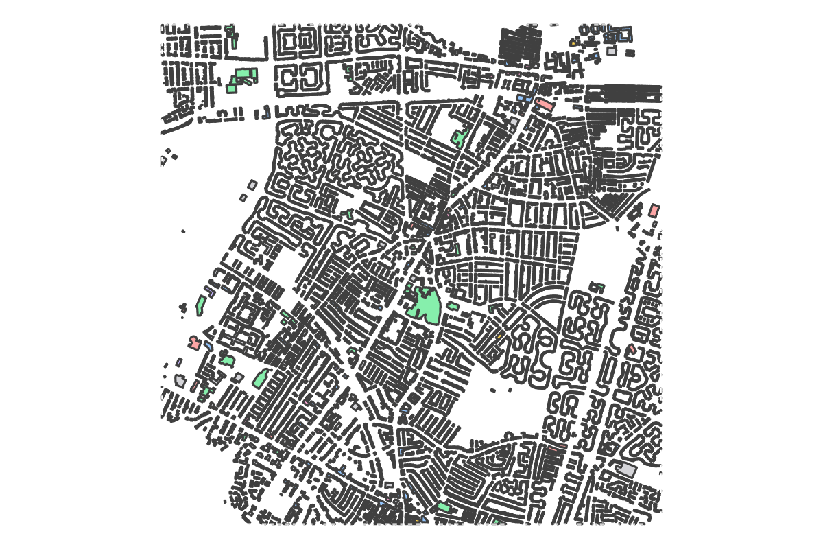 Program breakdown map