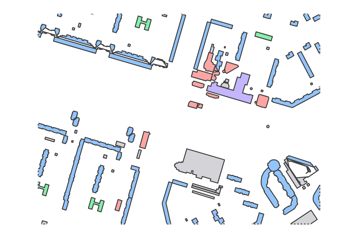 Program breakdown map
