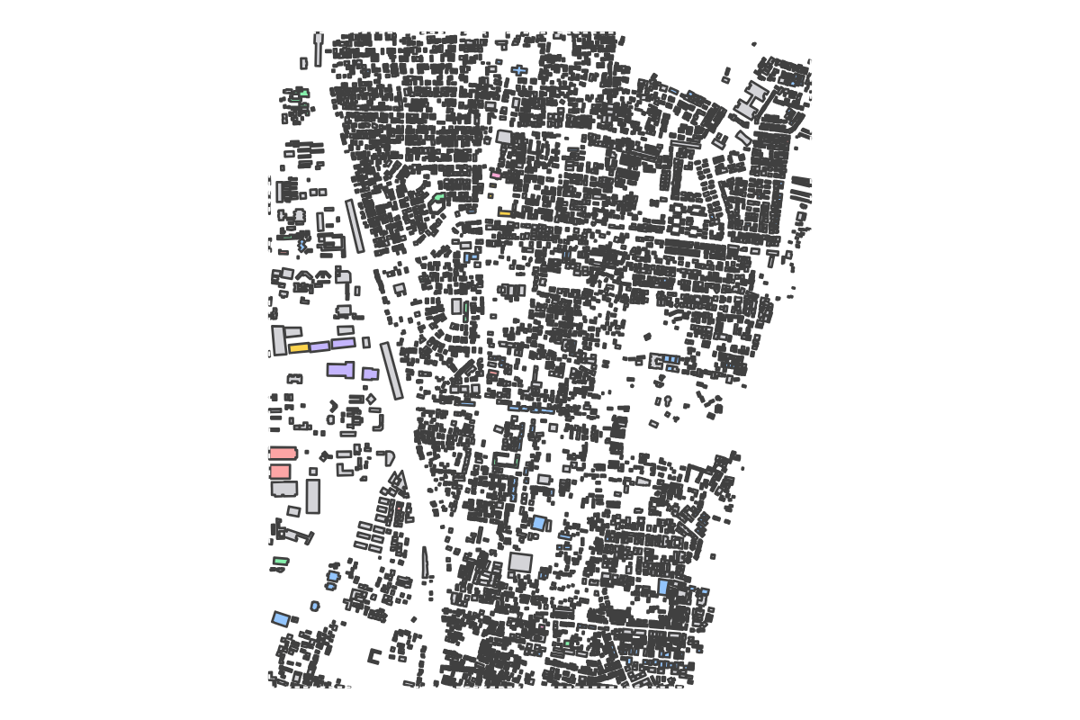 Program breakdown map