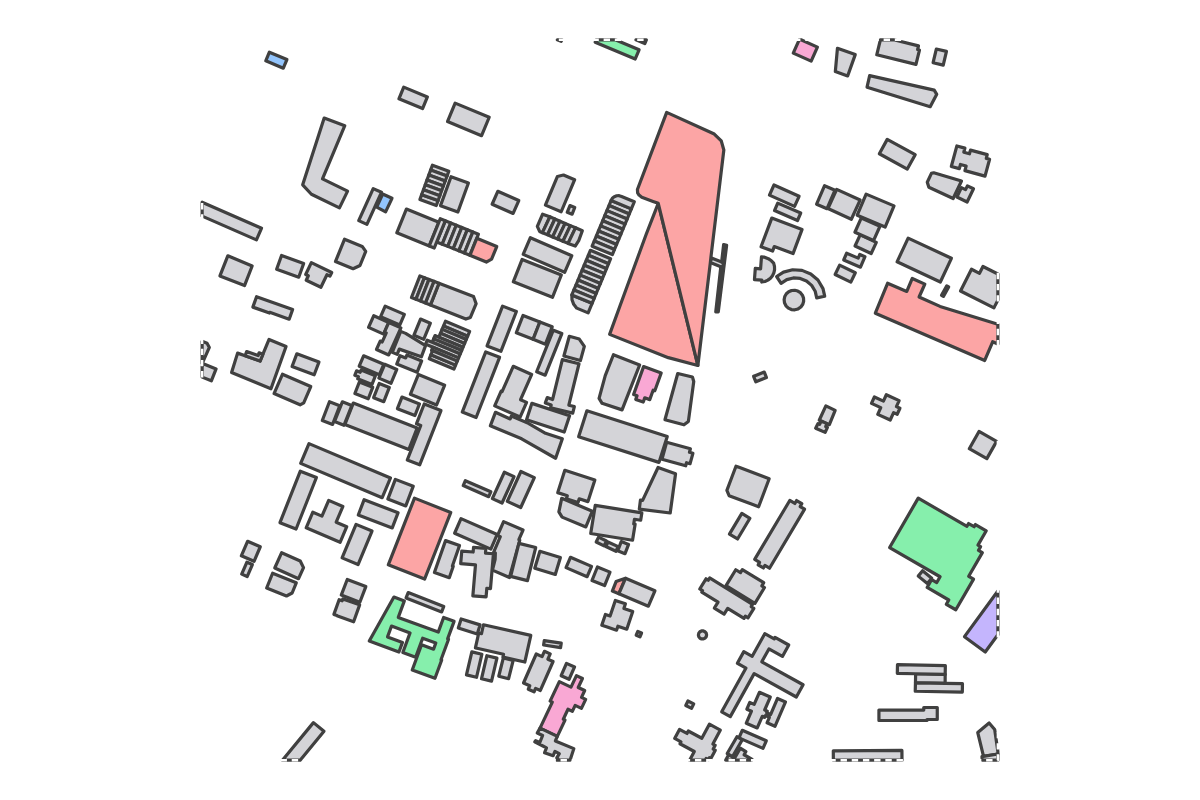 Program breakdown map