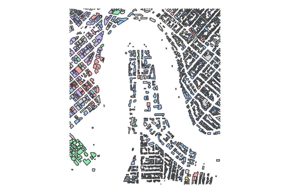 Program breakdown map