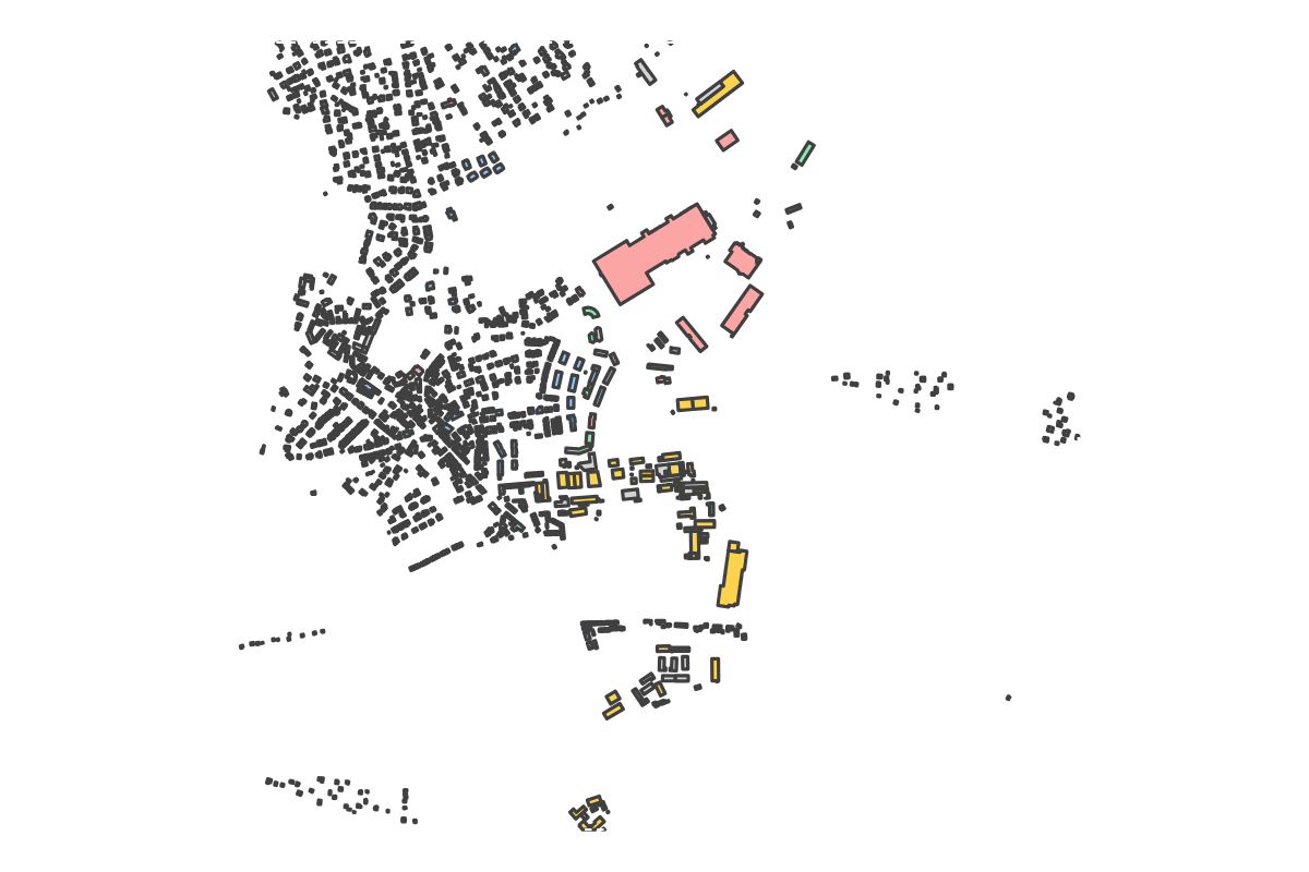 Program breakdown map