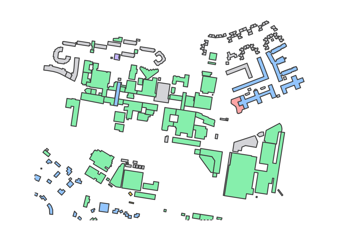 Program breakdown map