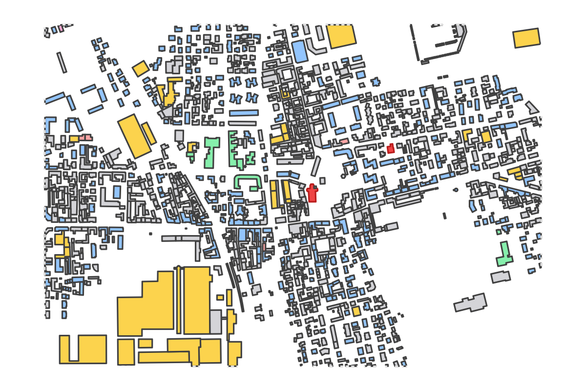 Program breakdown map