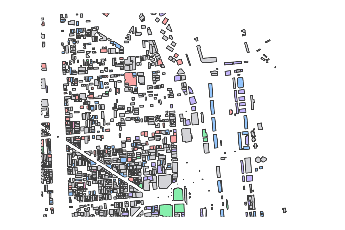 Program breakdown map