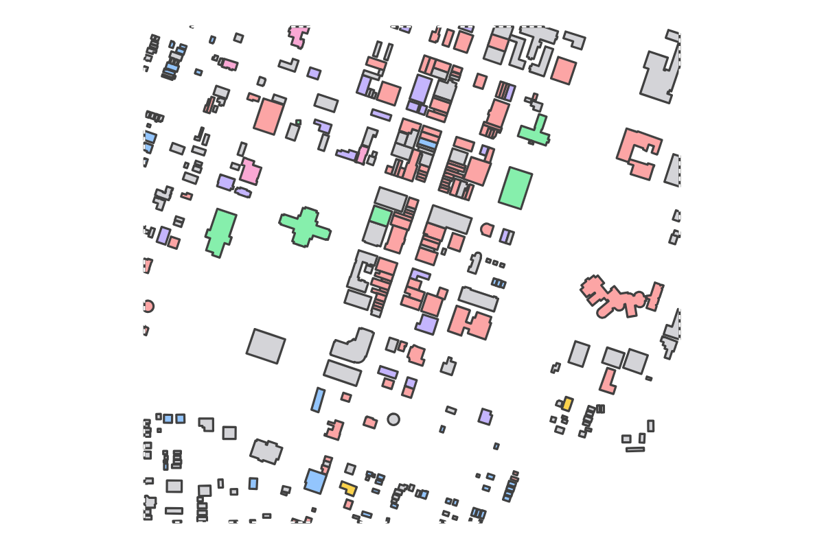 Program breakdown map
