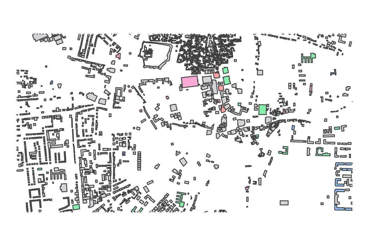 Program breakdown map