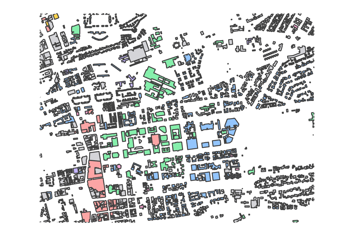 Program breakdown map