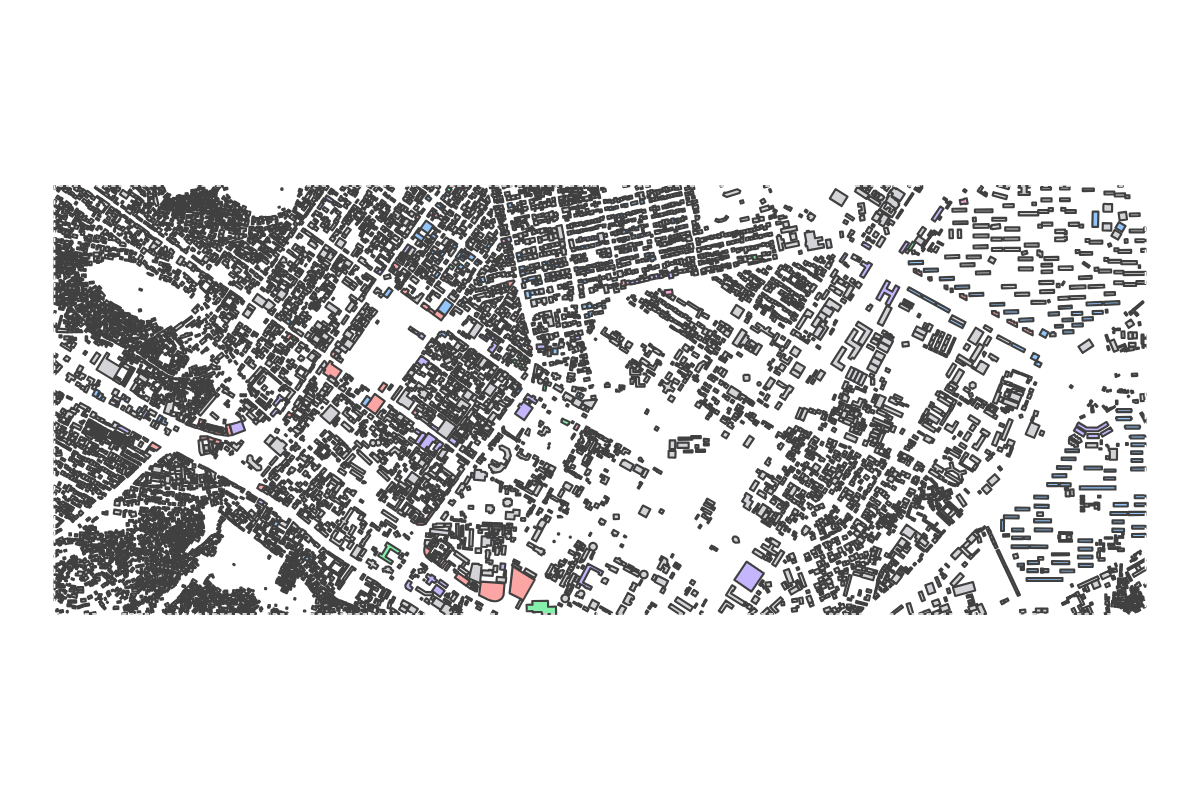 Program breakdown map