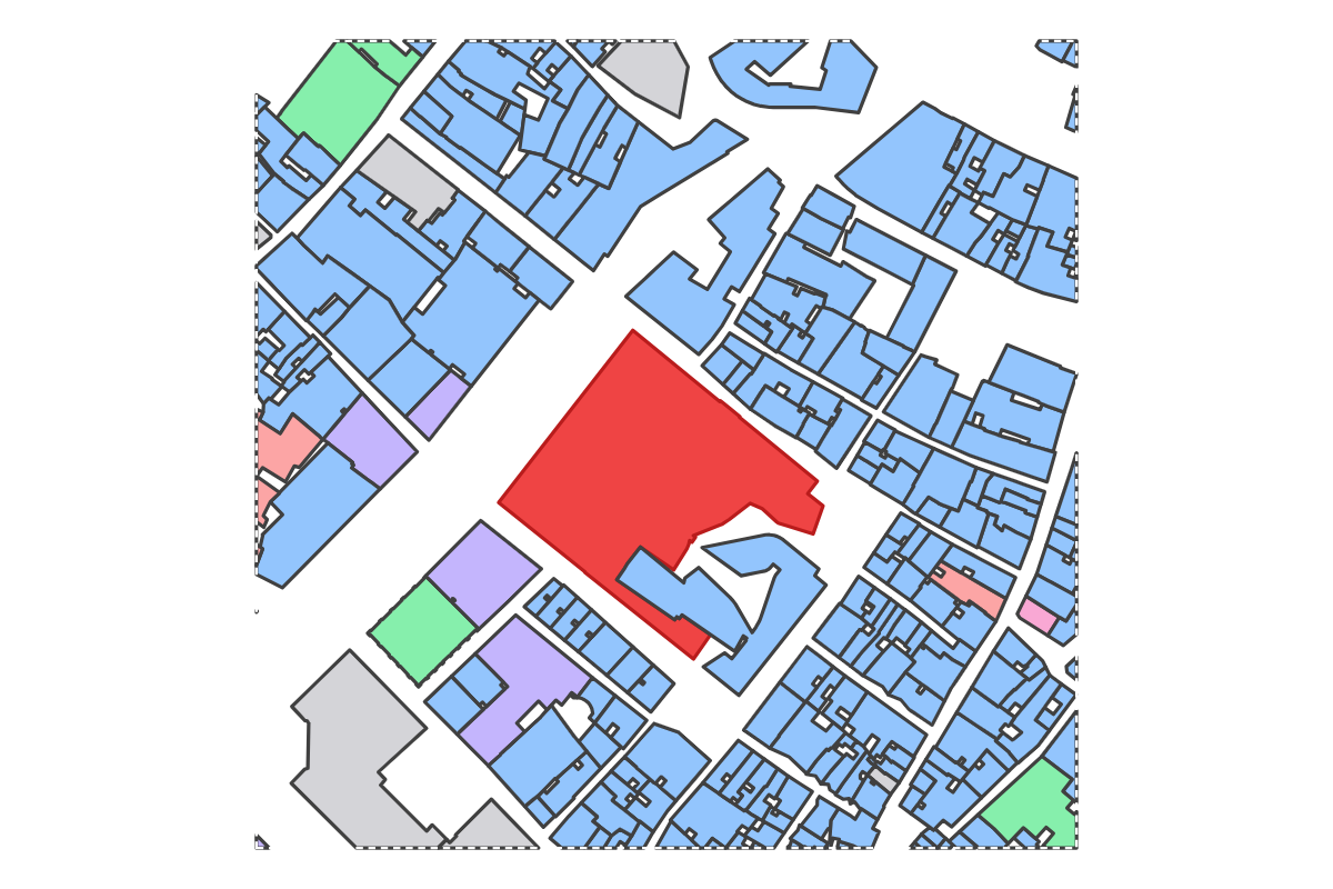 Program breakdown map
