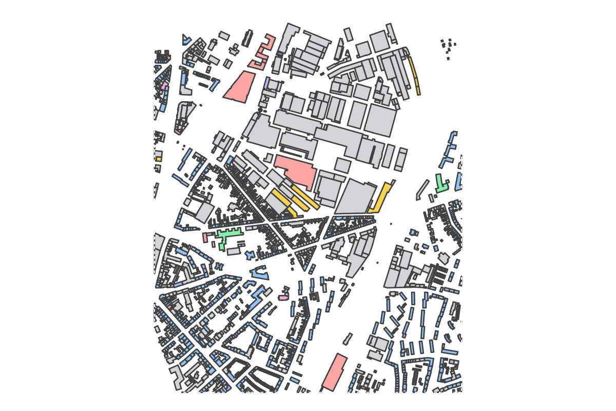 Program breakdown map