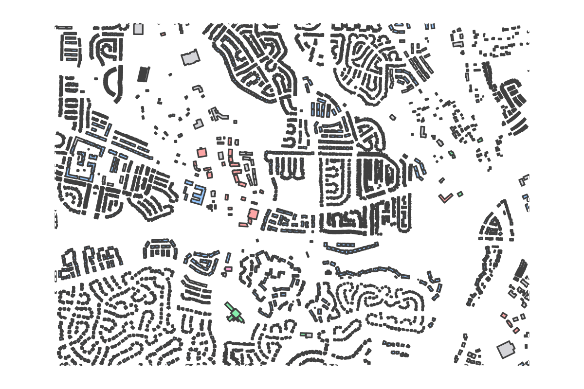 Program breakdown map