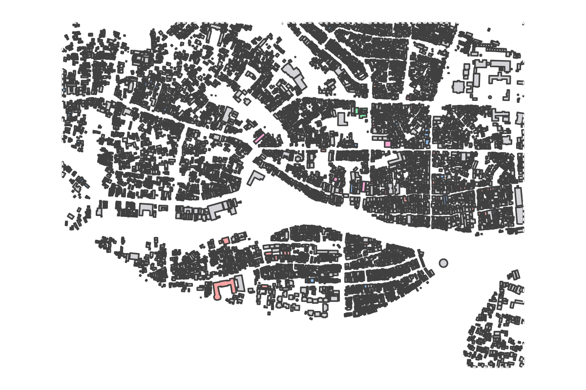 Program breakdown map