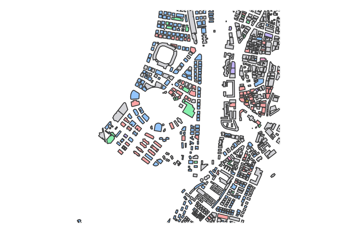 Program breakdown map