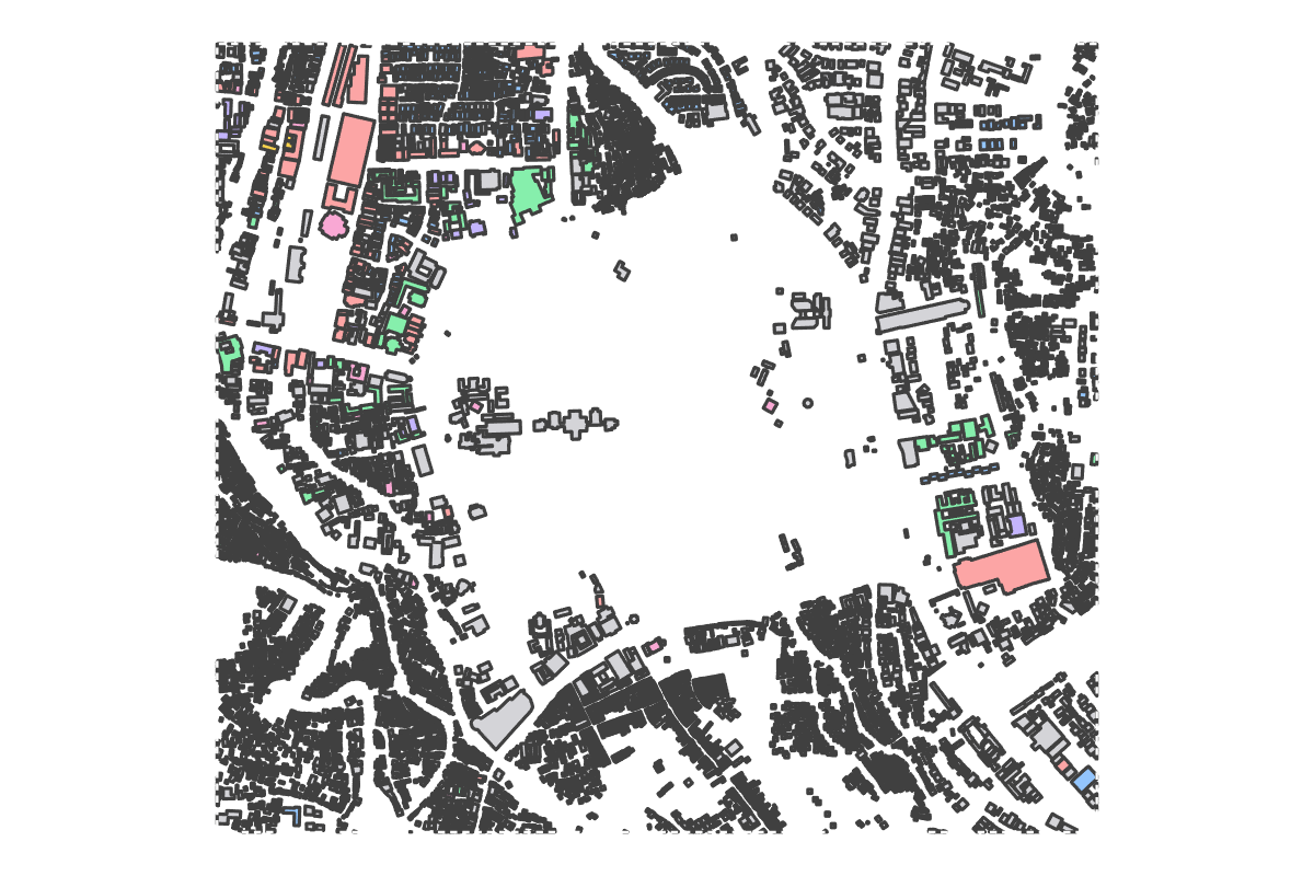 Program breakdown map