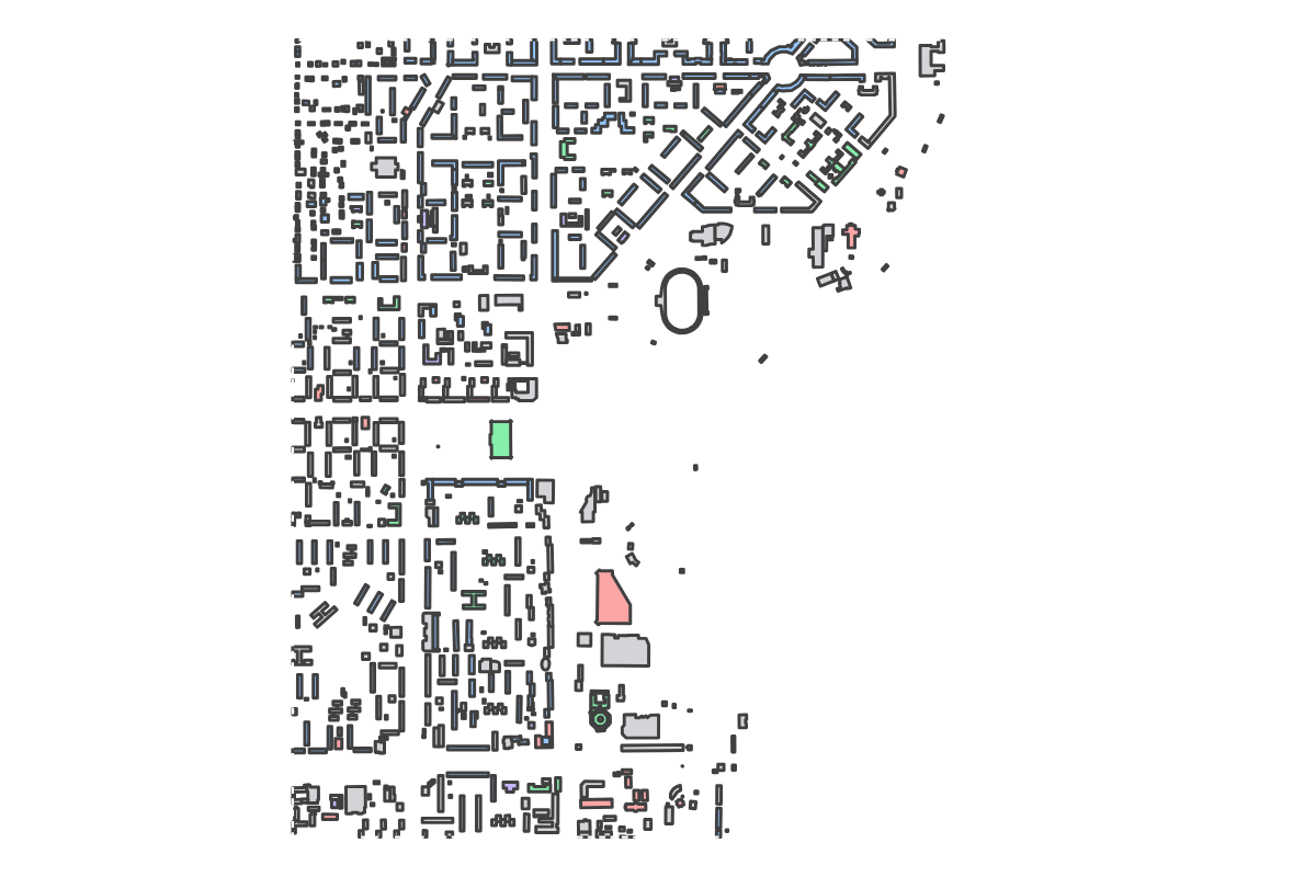 Program breakdown map