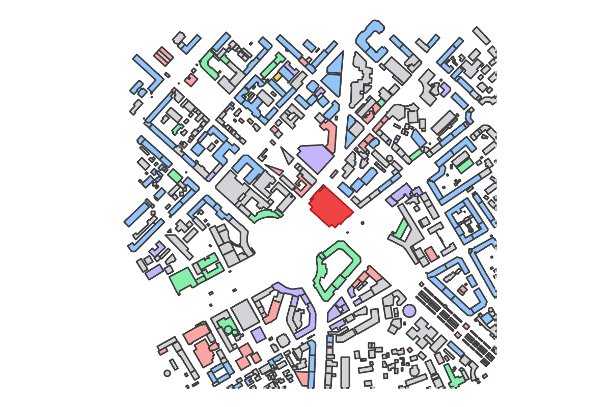 Program breakdown map