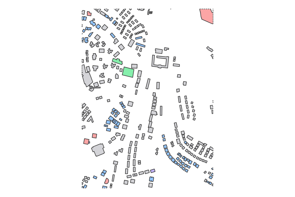 Program breakdown map