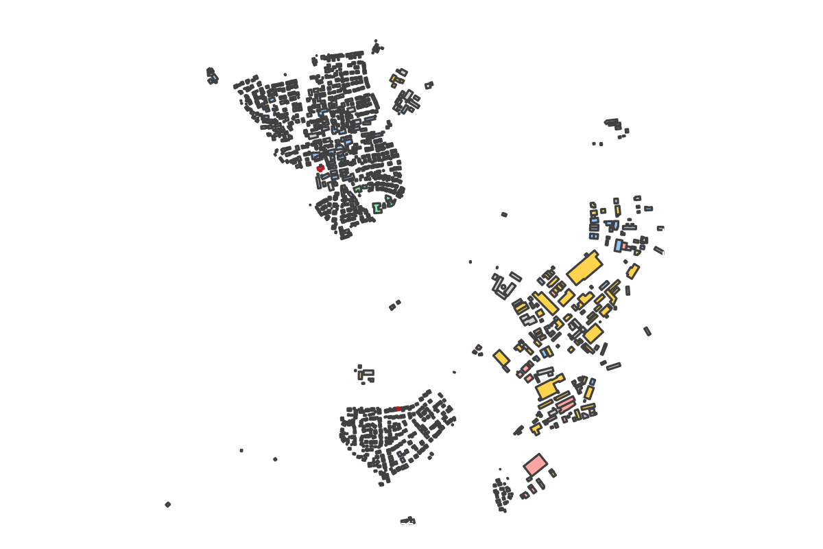 Program breakdown map