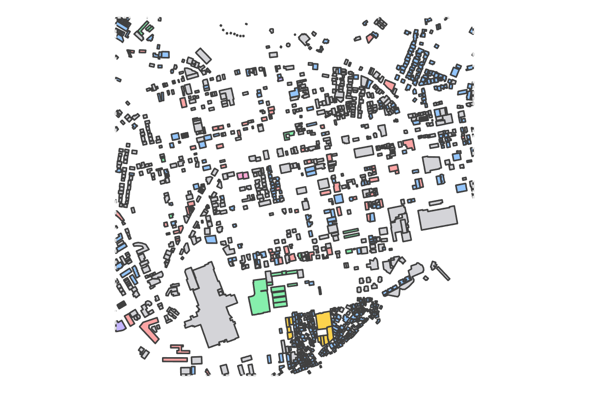 Program breakdown map