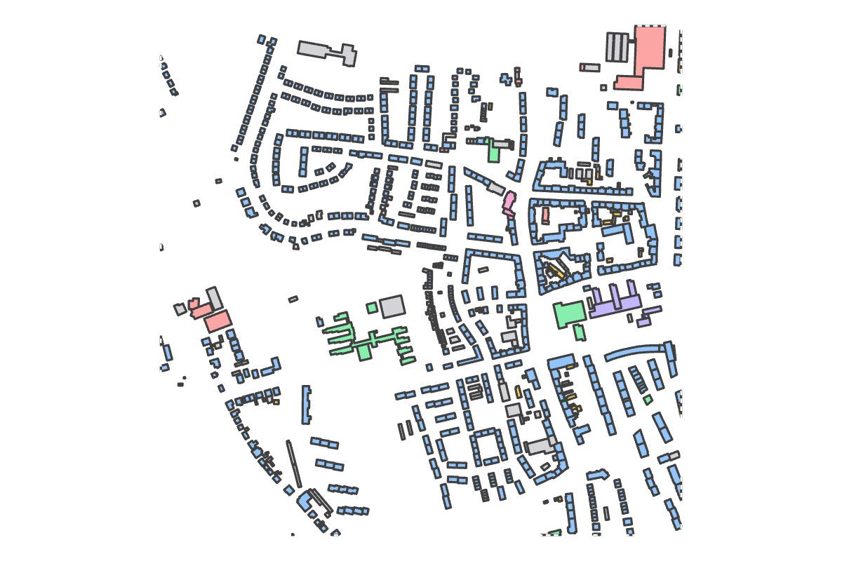 Program breakdown map