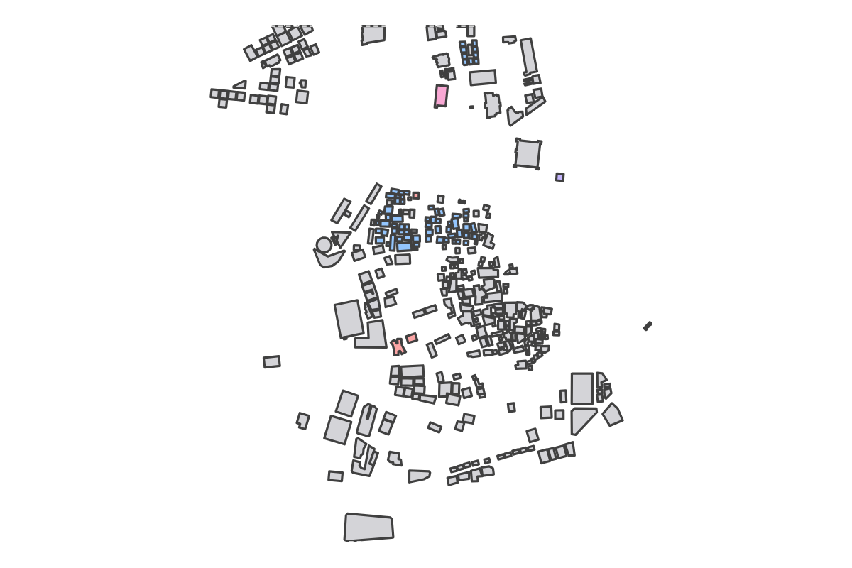 Program breakdown map
