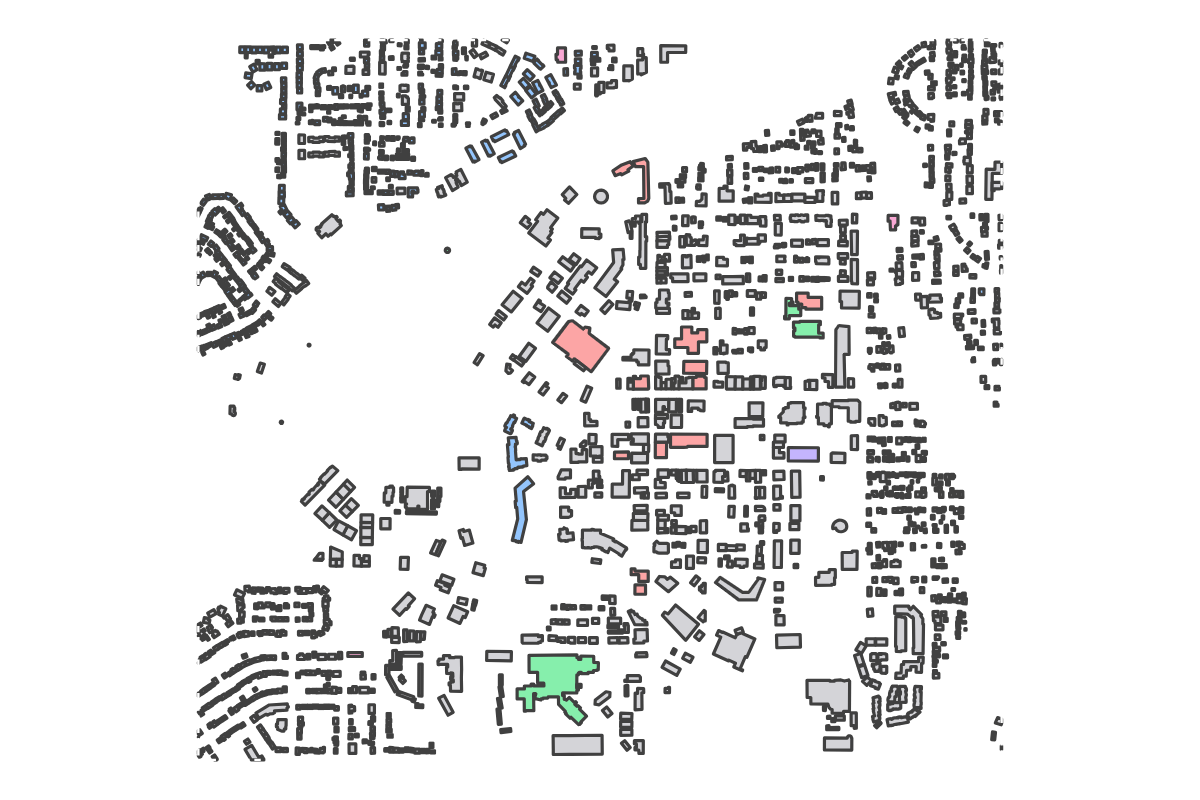 Program breakdown map