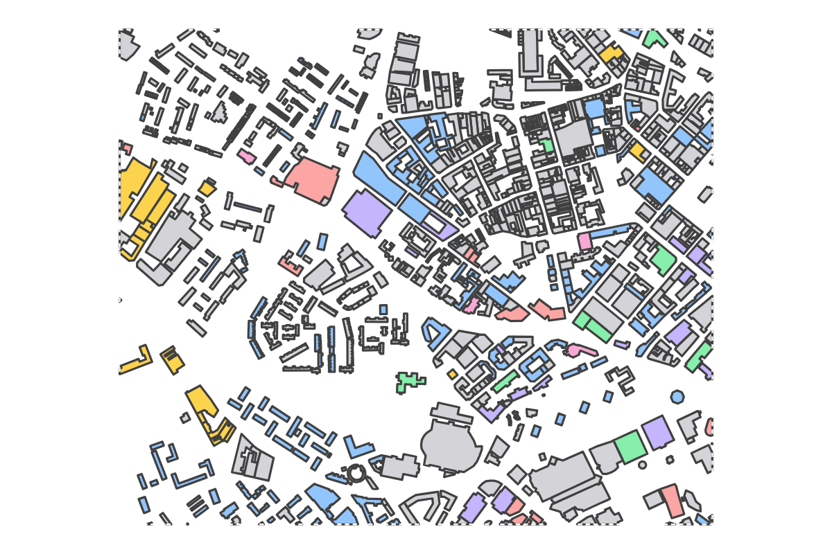 Program breakdown map
