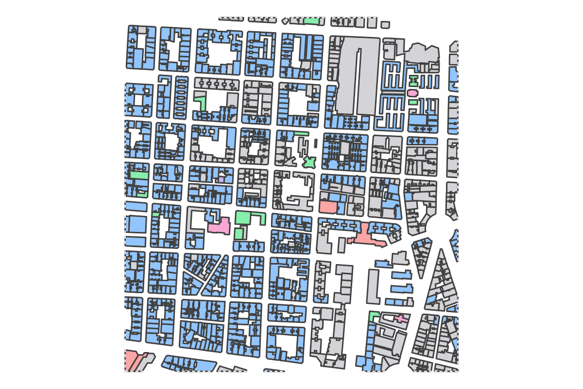 Program breakdown map