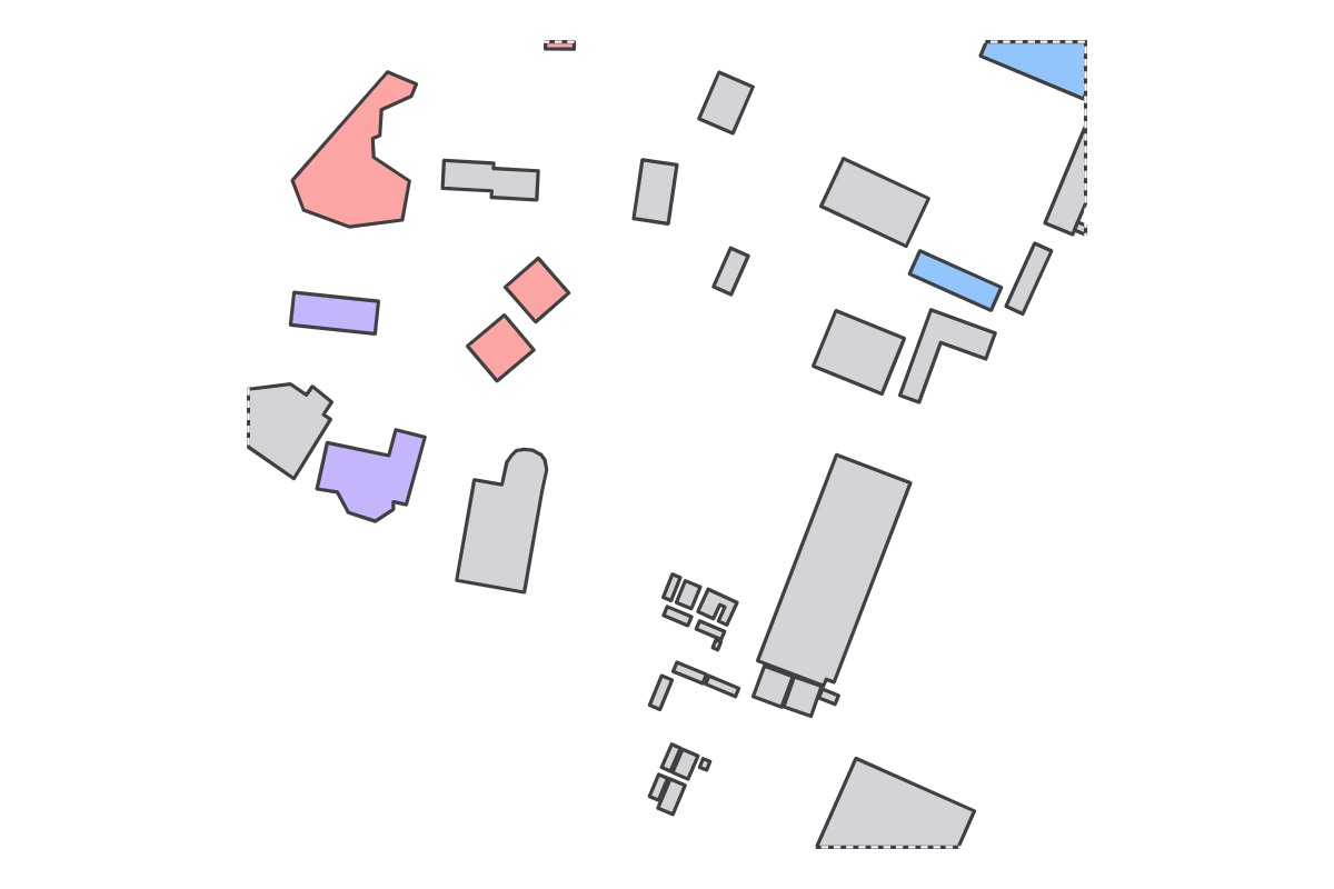 Program breakdown map