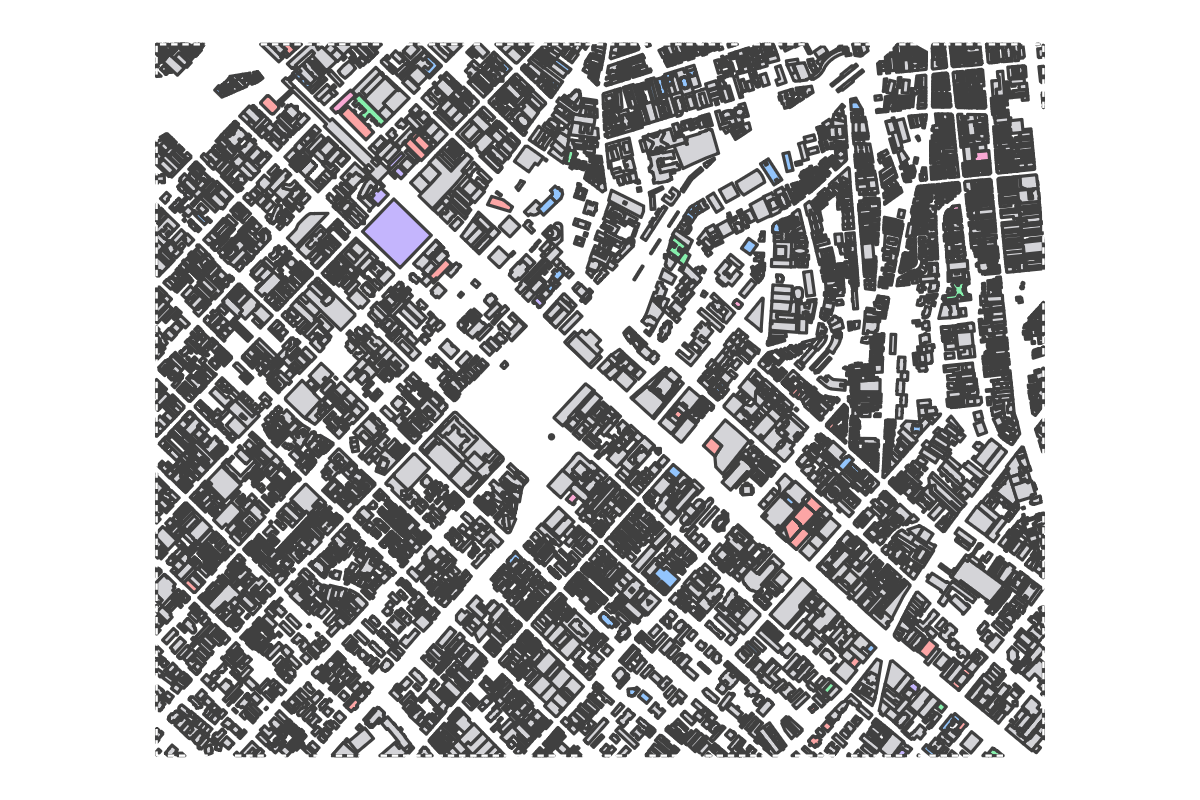 Program breakdown map