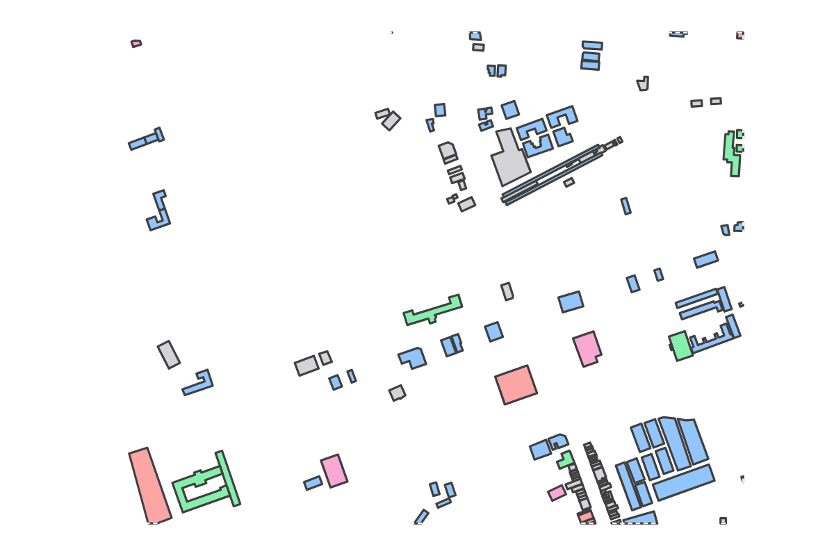 Program breakdown map