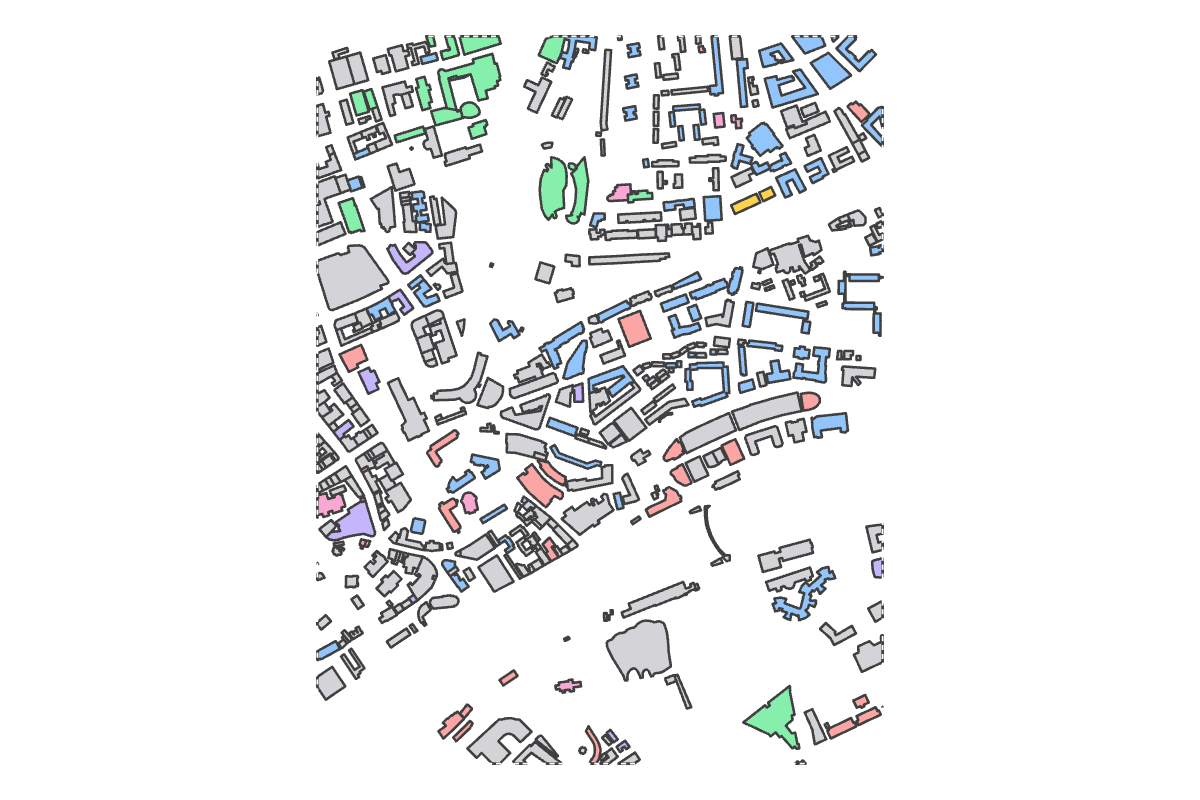 Program breakdown map