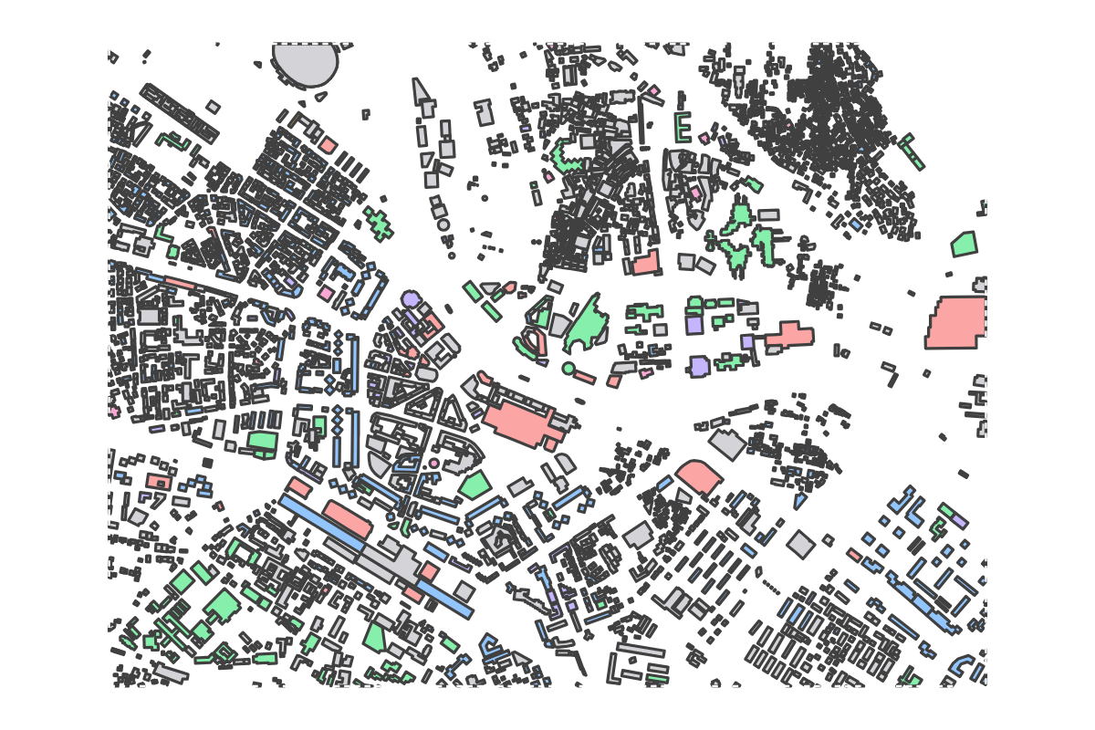 Program breakdown map