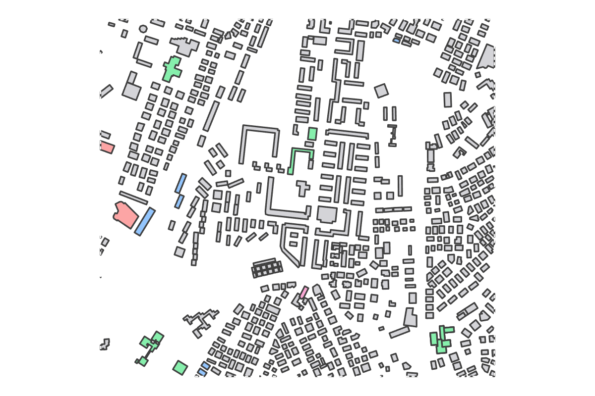 Program breakdown map