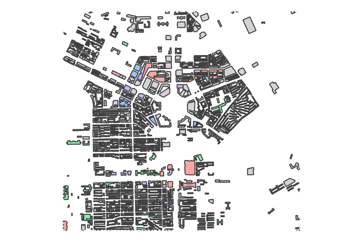 Program breakdown map