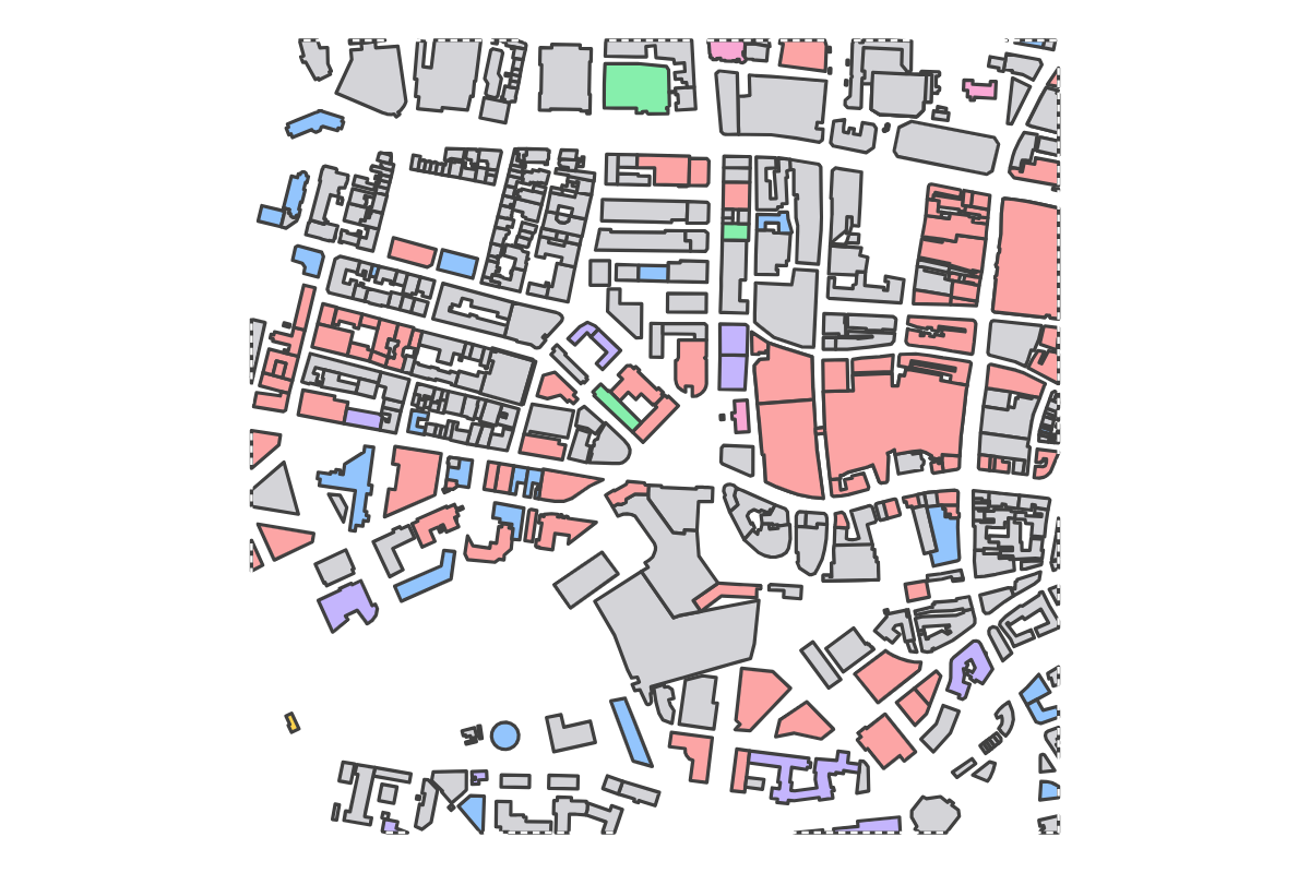Program breakdown map