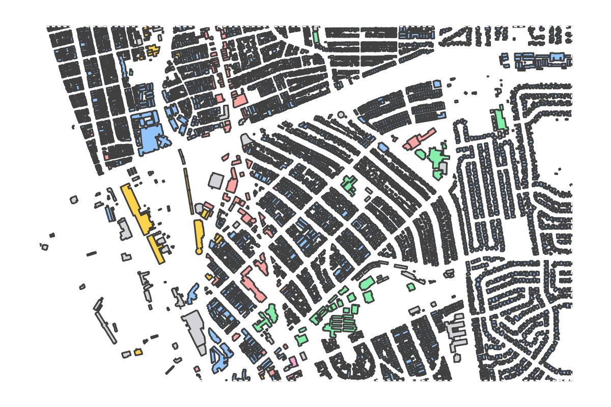 Program breakdown map