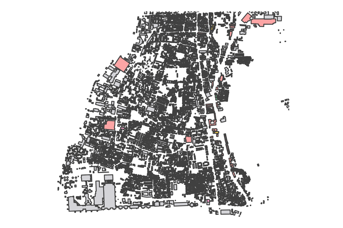 Program breakdown map